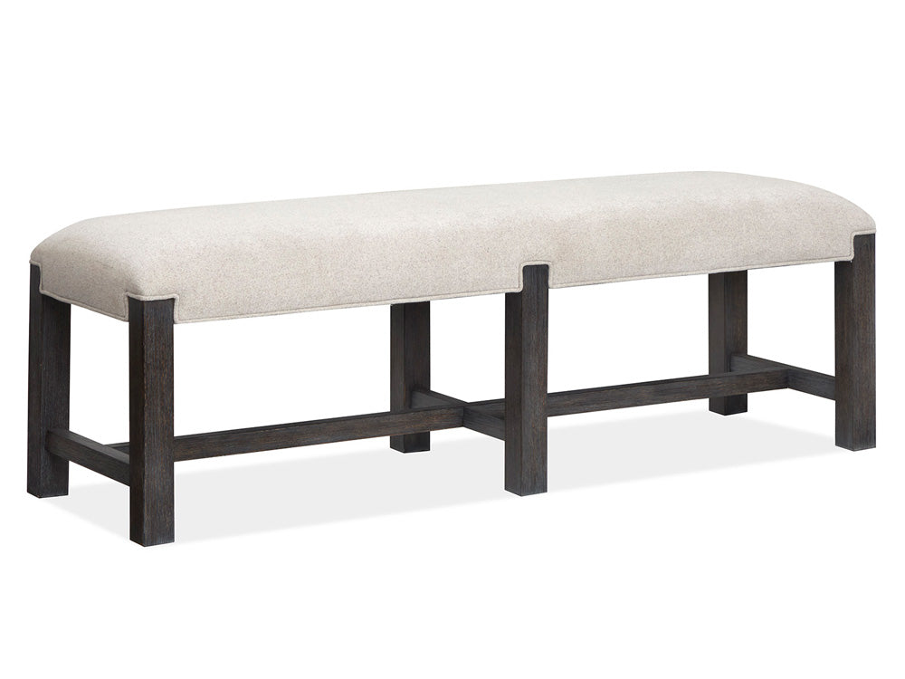 Magnussen - Plum Creek Ravenwood Black Bench - D5990-68 view 1