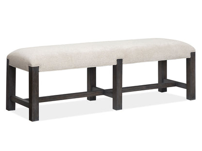 Magnussen - Plum Creek Ravenwood Black Bench - D5990-68 view 1