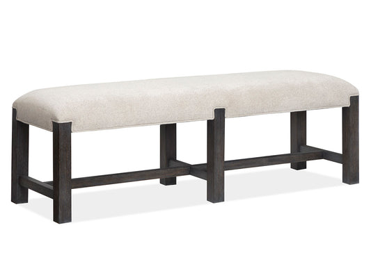 Magnussen - Plum Creek Ravenwood Black Bench - D5990-68 view 1