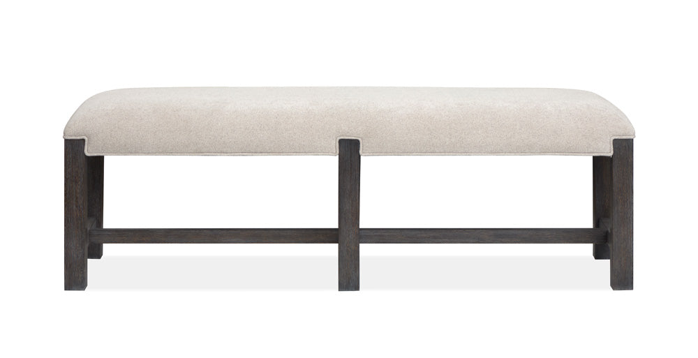 Magnussen - Plum Creek Ravenwood Black Bench - D5990-68 view 2