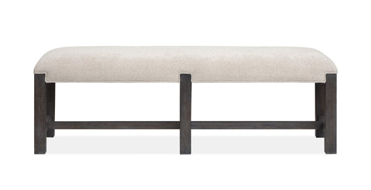 Magnussen - Plum Creek Ravenwood Black Bench - D5990-68 view 2