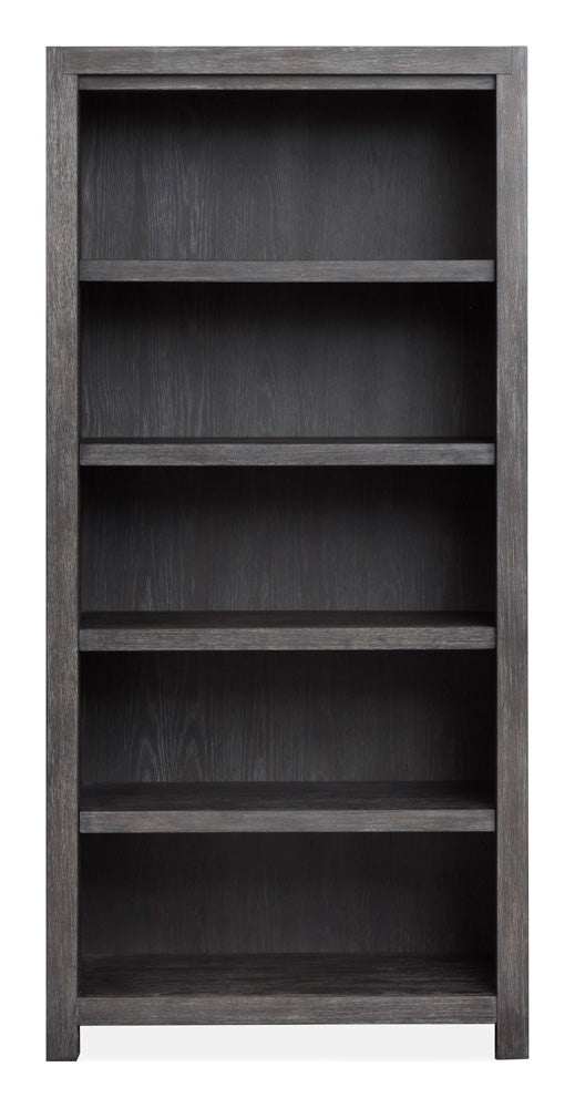 Magnussen - Plum Creek Ravenwood Black Bookcase - H5990-20 view 2