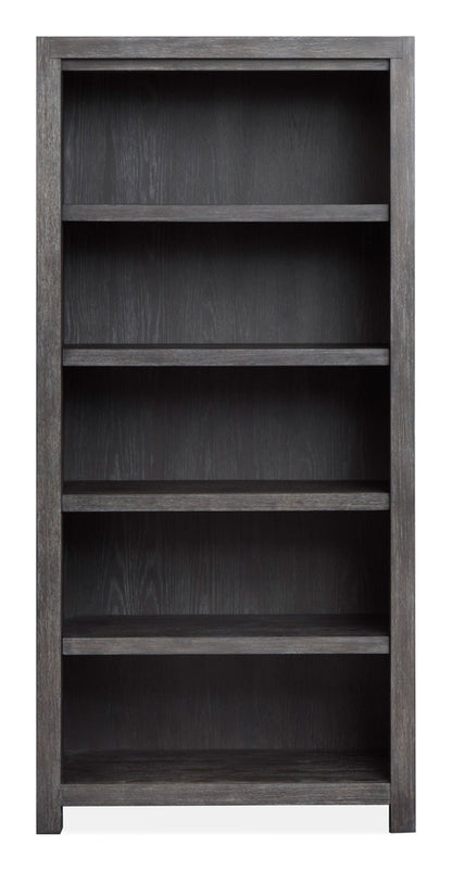 Magnussen - Plum Creek Ravenwood Black Bookcase - H5990-20 view 2