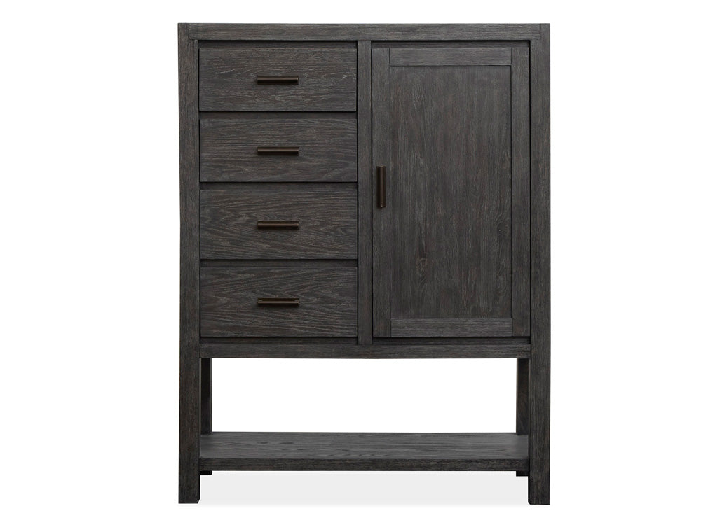 Magnussen - Plum Creek Ravenwood Black Door Chest - B5990-13 view 2