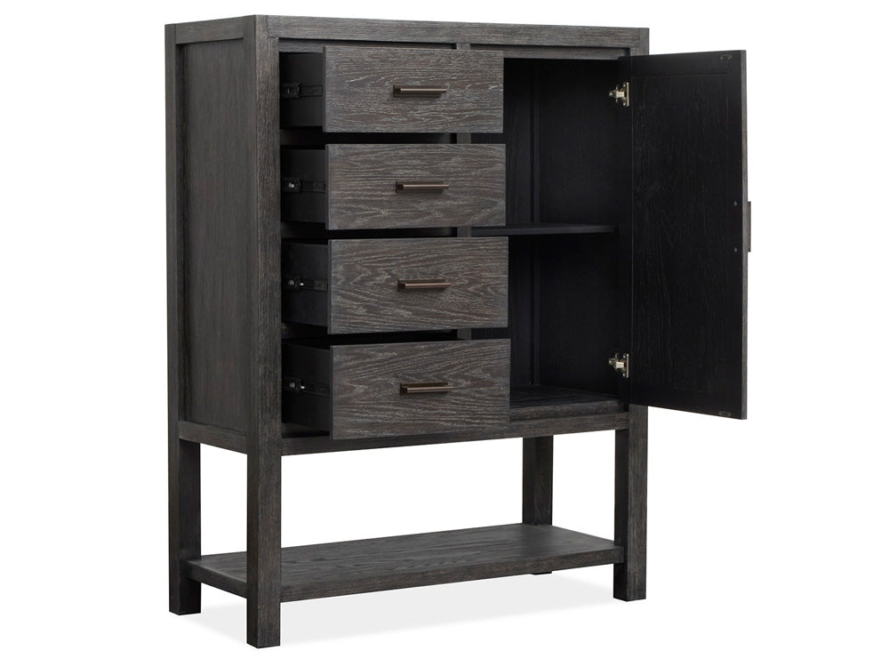 Magnussen - Plum Creek Ravenwood Black Door Chest - B5990-13 view 5