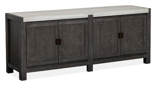 Magnussen - Plum Creek Ravenwood Black Door Console - H5990-33 view 1