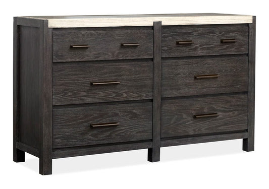 Magnussen - Plum Creek Ravenwood Black Drawer Dresser - B5990-20 view 1