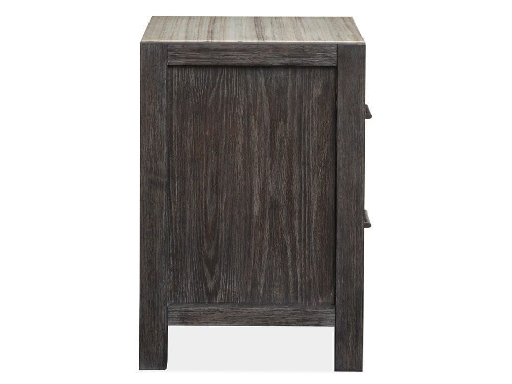 Magnussen - Plum Creek Ravenwood Black Drawer Nightstand - B5990-01 view 3
