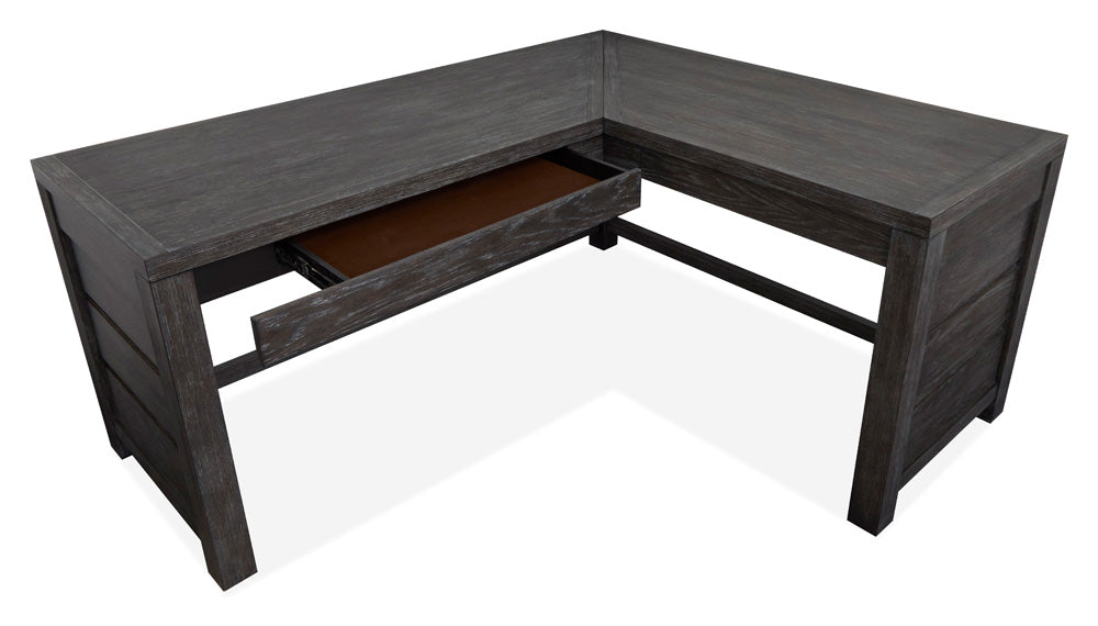 Magnussen - Plum Creek Ravenwood Black L-Desk - H5990-04 view 5