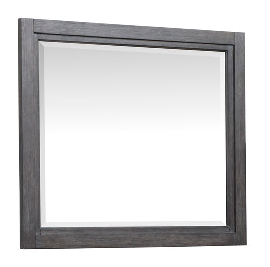Magnussen - Plum Creek Ravenwood Black Landscape Mirror - B5990-40 view 1