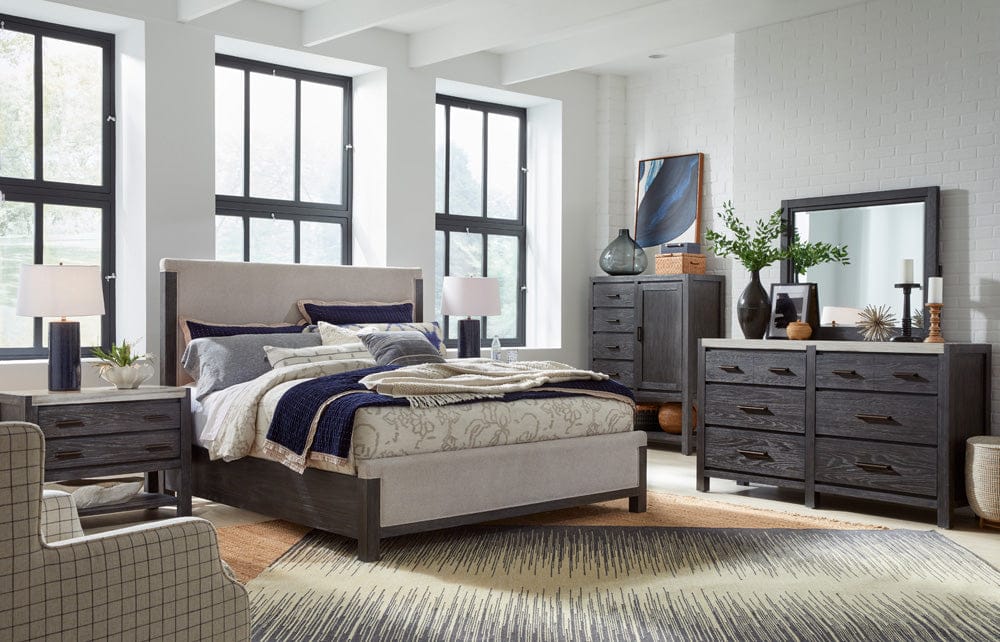 Magnussen - Plum Creek Ravenwood Black Open Nightstand - B5990-05 view 11