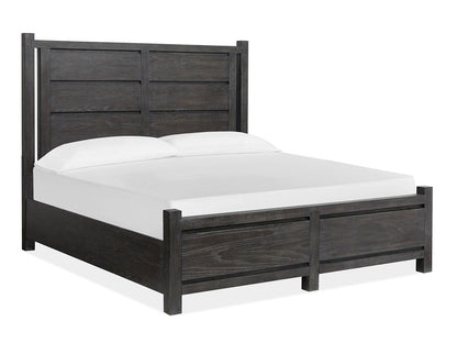Magnussen - Plum Creek Ravenwood Black Queen Panel Bed - B5990-54 view 1