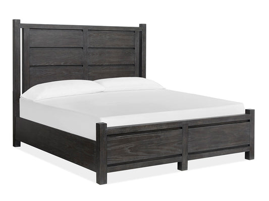 Magnussen - Plum Creek Ravenwood Black Queen Panel Bed - B5990-54 view 1