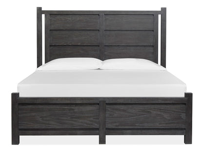 Magnussen - Plum Creek Ravenwood Black Queen Panel Bed - B5990-54 view 2