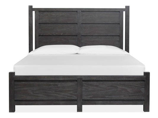 Magnussen - Plum Creek Ravenwood Black Queen Panel Bed - B5990-54 view 2