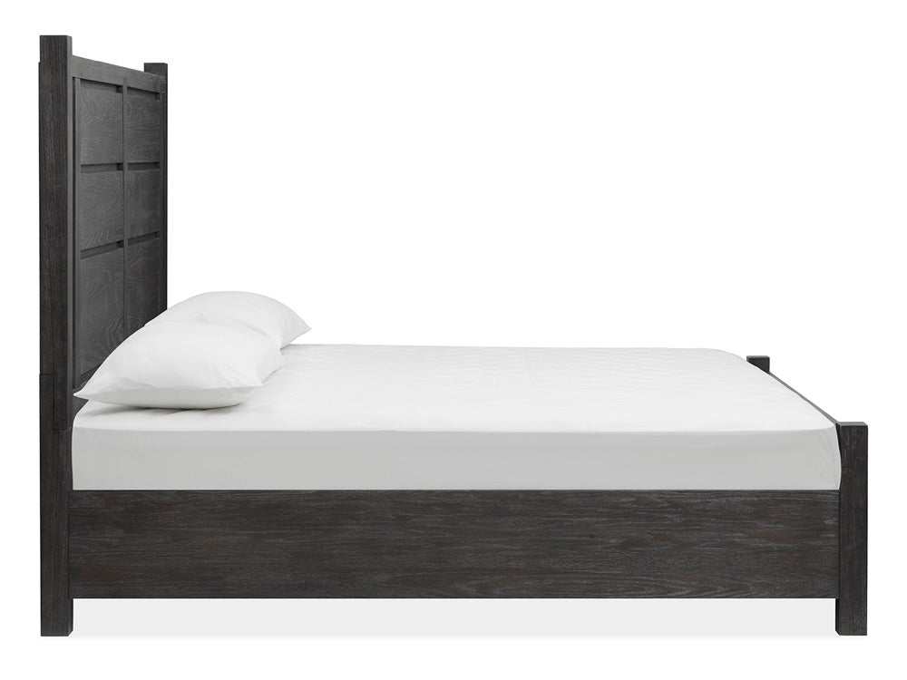 Magnussen - Plum Creek Ravenwood Black Queen Panel Bed - B5990-54 view 3