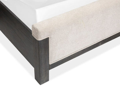 Magnussen - Plum Creek Ravenwood Black Queen Upholstered Panel Bed - B5990-55 view 5