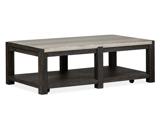 Magnussen - Plum Creek Ravenwood Black Rectangular Cocktail Table With 2 End Table - T5990-43KIT2 view 2
