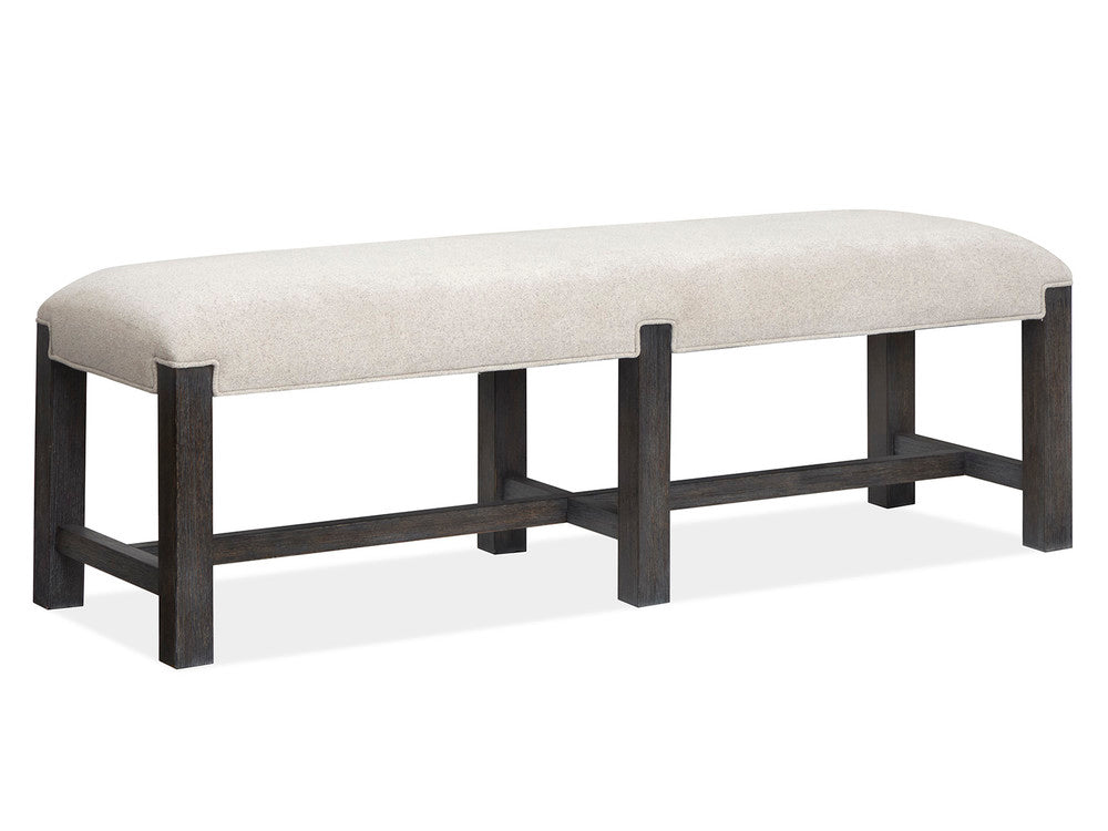Magnussen - Plum Creek Ravenwood Black Rectangular Dining Table With 2 Benches 3 Side Chairs And Sideboard - D5990-20-KIT41 view 5