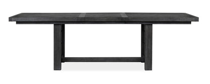 Magnussen - Plum Creek Ravenwood Black Rectangular Dining Table With 2 Benches And 2 Side Chairs - D5990-21-KIT37 view 4