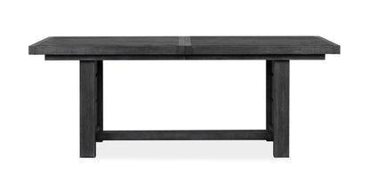 Magnussen - Plum Creek Ravenwood Black Rectangular Dining Table With 2 Benches And 3 Side Chairs - D5990-21-KIT40 view 5