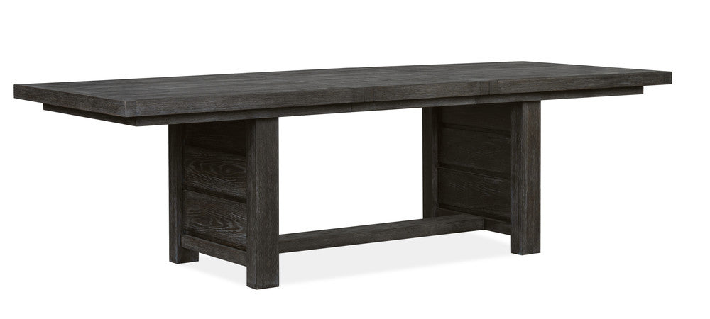 Magnussen - Plum Creek Ravenwood Black Rectangular Dining Table With 2 Benches - D5990-21-KIT34 view 3
