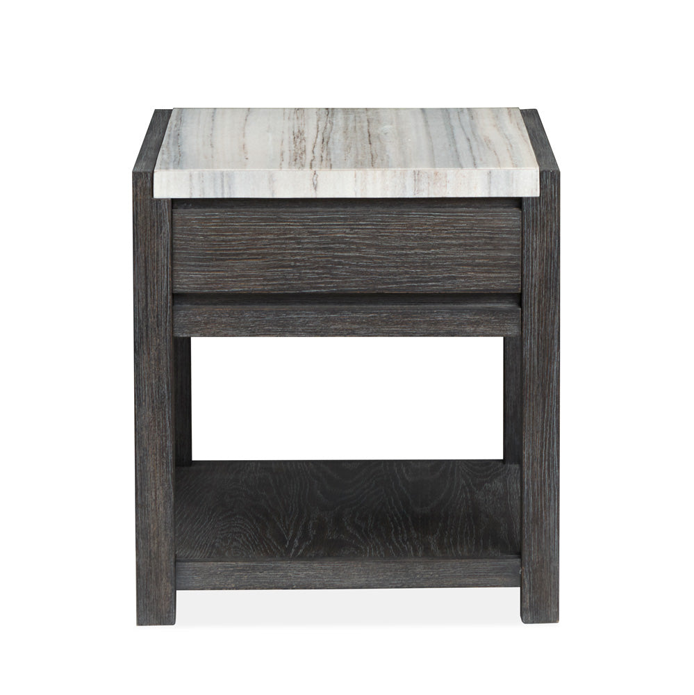 Magnussen - Plum Creek Ravenwood Black Rectangular End Table - T5990-03 view 3