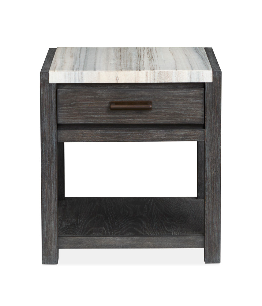 Magnussen - Plum Creek Ravenwood Black Rectangular End Table - T5990-03 view 4