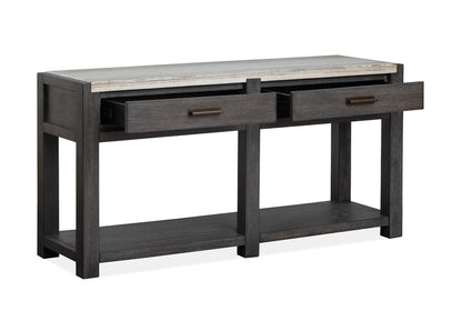 Magnussen - Plum Creek Ravenwood Black Rectangular Sofa Table - T5990-73 view 5