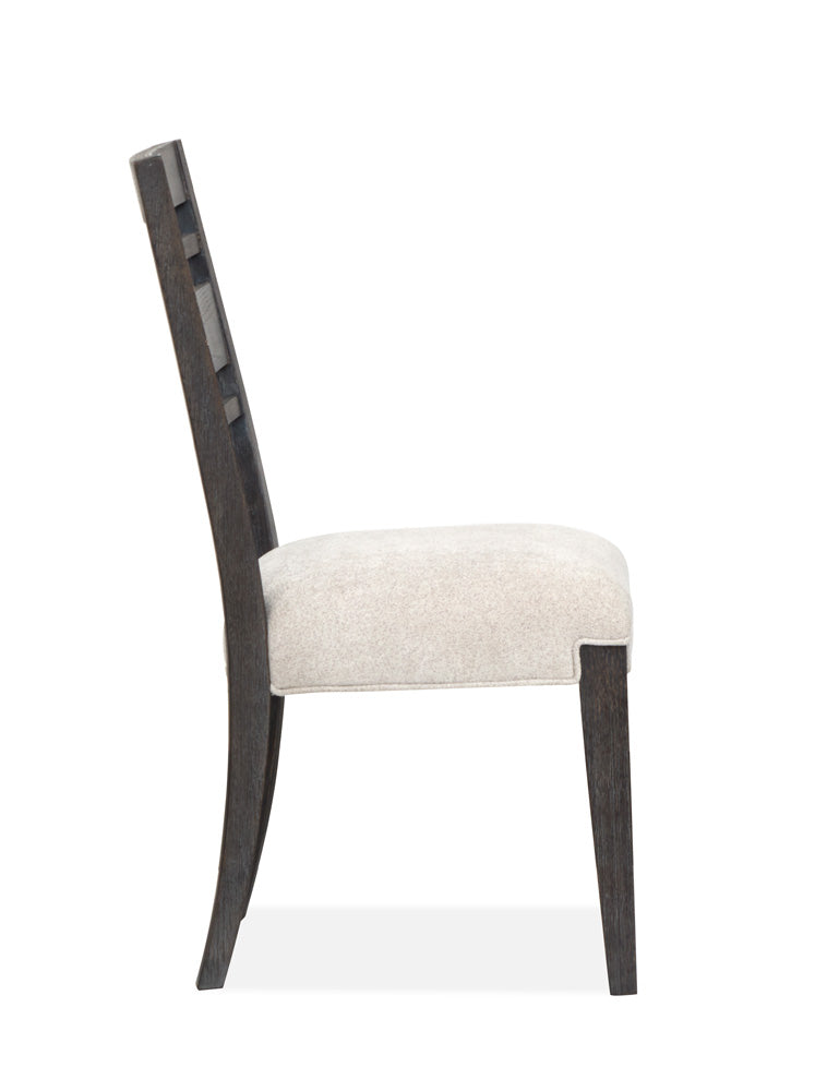 Magnussen - Plum Creek Ravenwood Black Upholstered Side Chair Two Pack - D5990-62 view 3