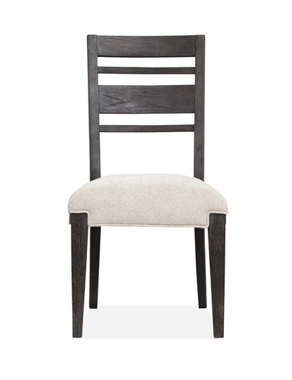 Magnussen - Plum Creek Ravenwood Black Upholstered Side Chair Two Pack - D5990-62 view 5