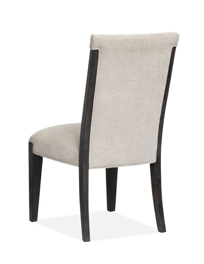 Magnussen - Plum Creek Ravenwood Black Upholstered Side Chair Two Pack - D5990-63 view 5