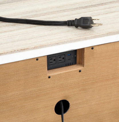 Magnussen - Plum Creek Sierra Brown Drawer Nightstand - B5768-01 view 9