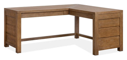 Magnussen - Plum Creek Sierra Brown L Desk - H5768-04 view 1