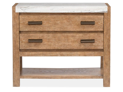 Magnussen - Plum Creek Sierra Brown Open Nightstand - B5768-05 view 2