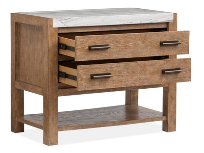 Magnussen - Plum Creek Sierra Brown Open Nightstand - B5768-05 view 4