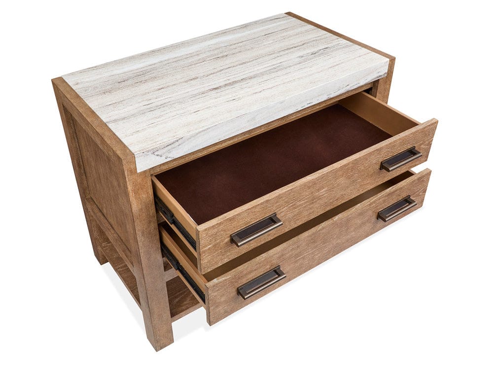 Magnussen - Plum Creek Sierra Brown Open Nightstand - B5768-05 view 5