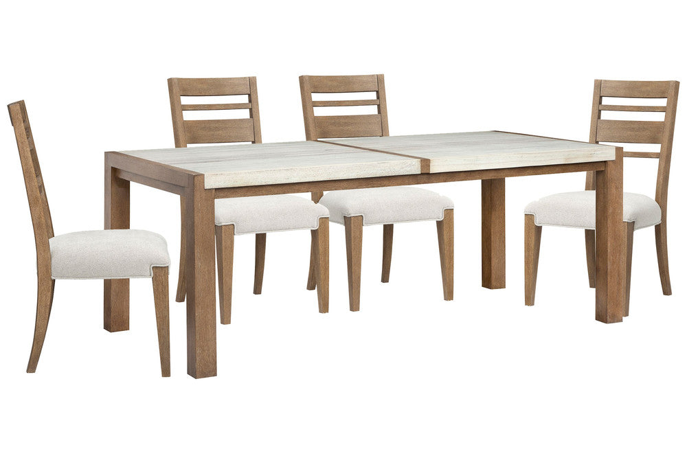 Magnussen - Plum Creek Sierra Brown Rectangular Dining Table With 4 Side Chairs - D5768-20-KIT1 view 1