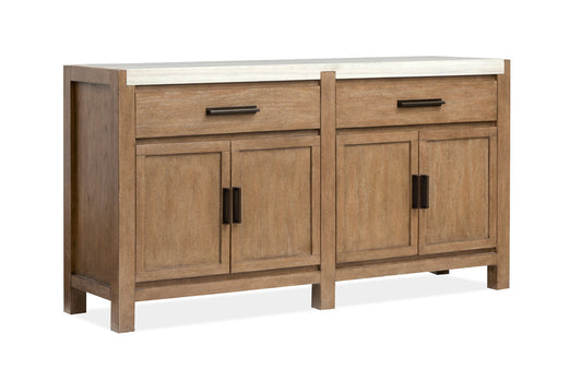 Magnussen - Plum Creek Sierra Brown Sideboard - D5768-12 view 1