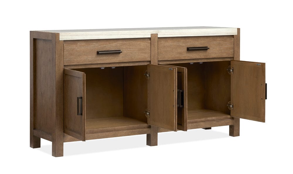 Magnussen - Plum Creek Sierra Brown Sideboard - D5768-12 view 9