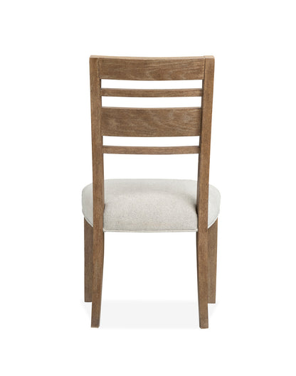 Magnussen - Plum Creek Sierra Brown Upholstered Side Chair Two Pack - D5768-62 view 4