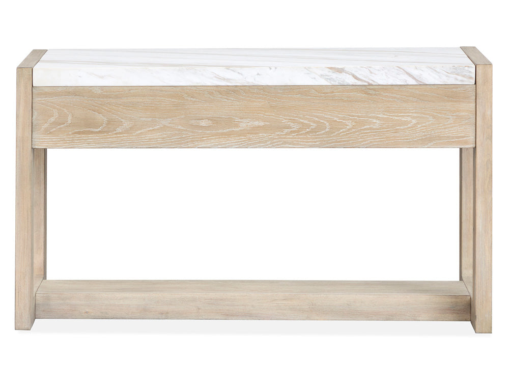 Magnussen - Preston Gallery Buff And Antique Silver Rectangular Sofa Table - T5941-73 view 5