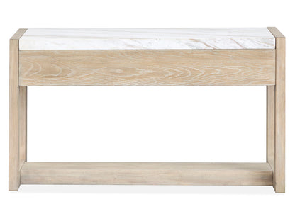 Magnussen - Preston Gallery Buff And Antique Silver Rectangular Sofa Table - T5941-73 view 5