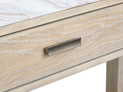 Magnussen - Preston Gallery Buff And Antique Silver Rectangular Sofa Table - T5941-73 view 9