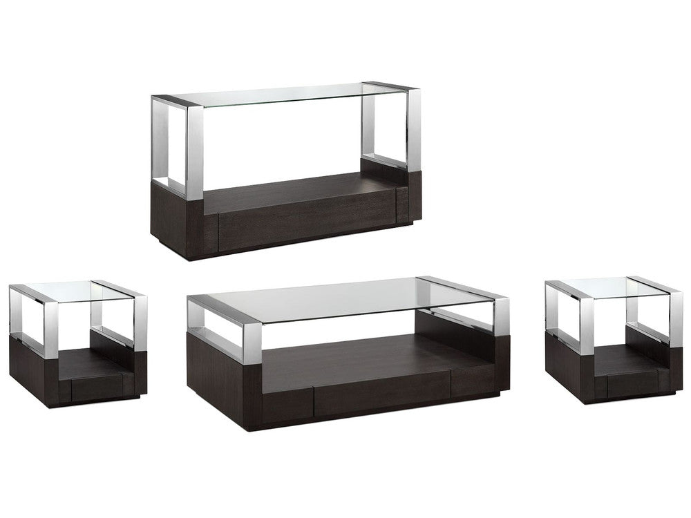 Magnussen - Revere Graphite Rectangular Cocktail Table With 2 End Table And Sofa Table - T4562-43KIT3 view 1