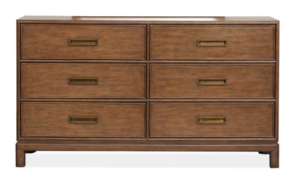Magnussen - Ridgefield Russet Double Drawer Dresser - B6436-22 view 2