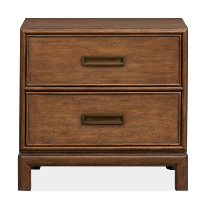 Magnussen - Ridgefield Russet Drawer Nightstand - B6436-01 view 2