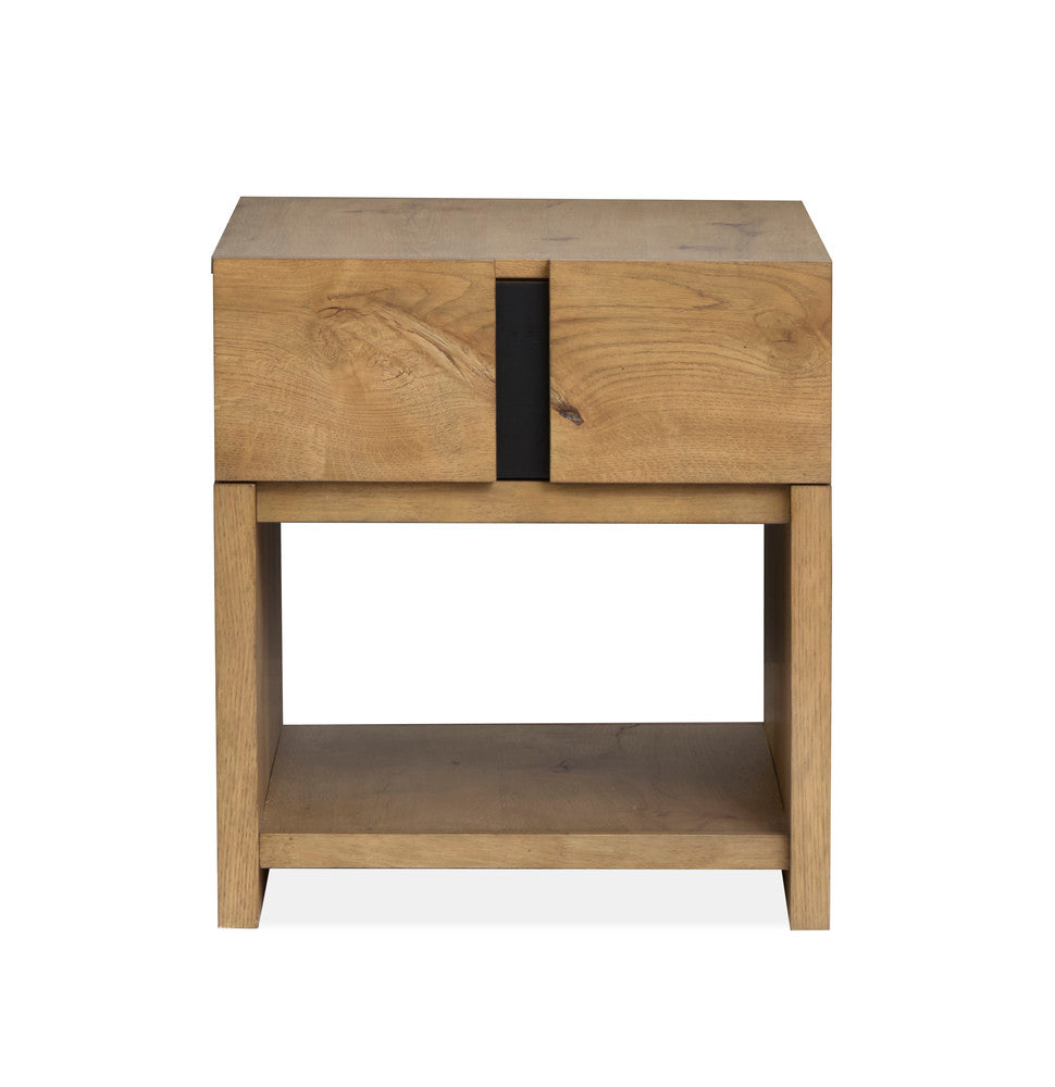 Magnussen - Ripley Rustic Caramel And Dark Bronze Rectangular End Table - T6421-03 view 4
