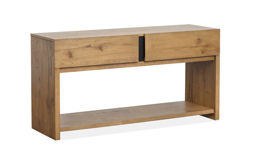 Magnussen - Ripley Rustic Caramel And Dark Bronze Rectangular Sofa Table - T6421-73 view 1