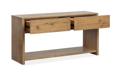 Magnussen - Ripley Rustic Caramel And Dark Bronze Rectangular Sofa Table - T6421-73 view 5